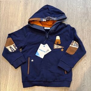 Mayoral Dark Blue Kids Hoodie